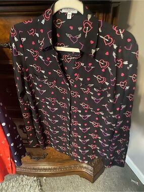 Express Portofino heart print Blouse